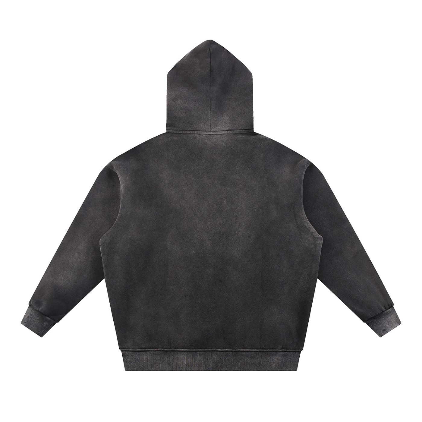 Faded Tape Fleece Hoodie