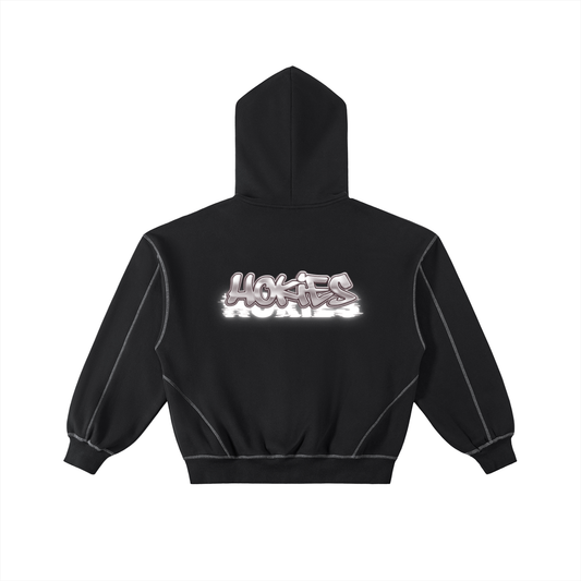 Stich Zip Hoodie