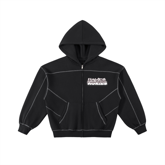 Stich Zip Hoodie