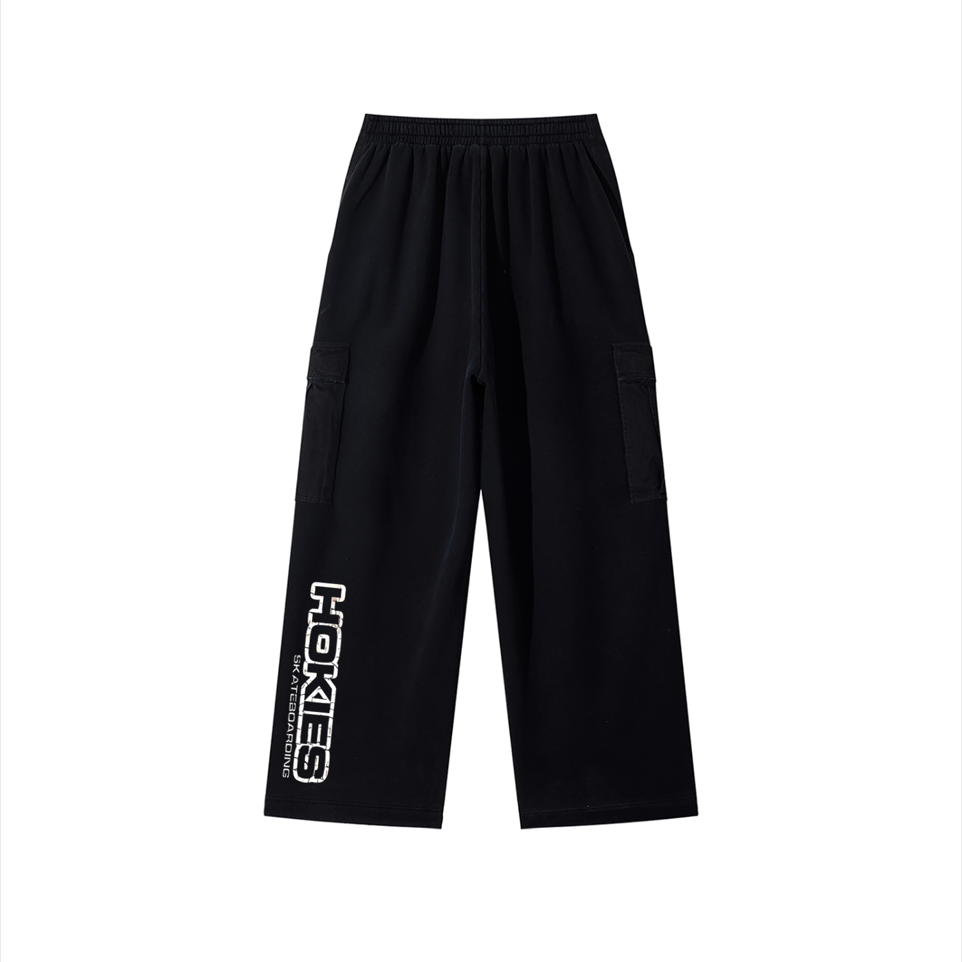 Jdm Faded Wide Leg Cargo Pants