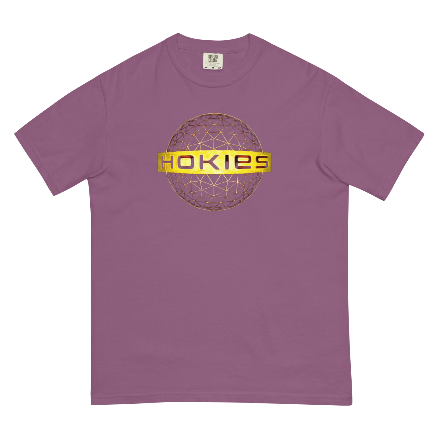 Hokies Caged Heavy Tee