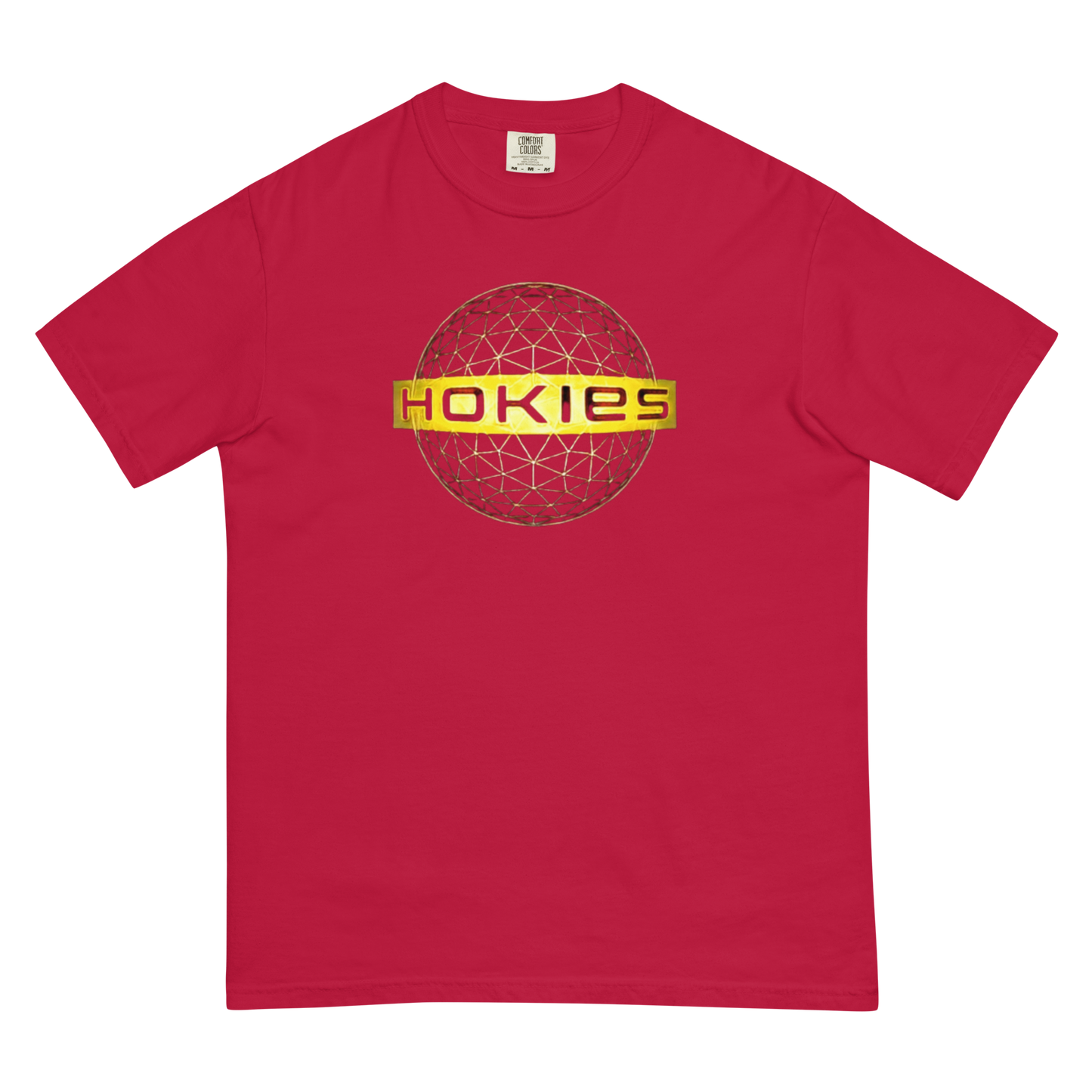 Hokies Caged Heavy Tee