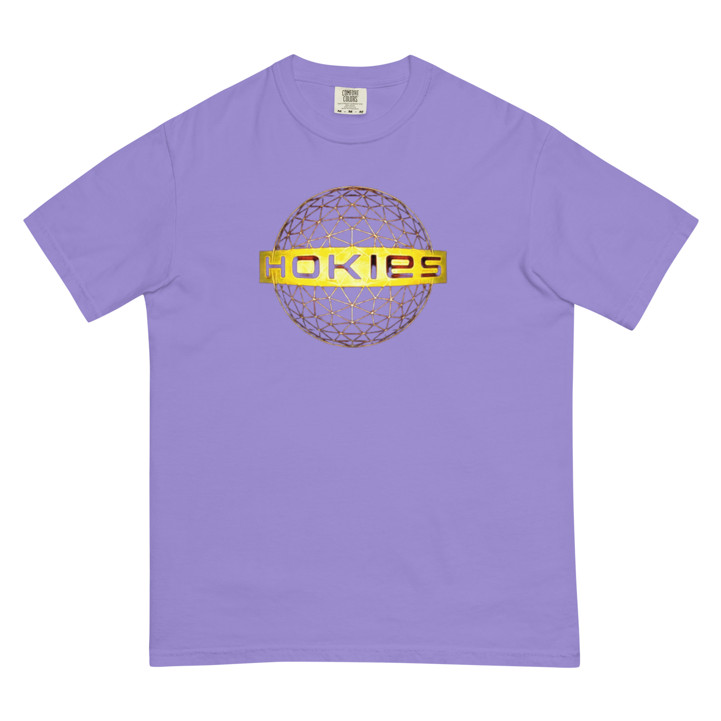 Hokies Caged Heavy Tee