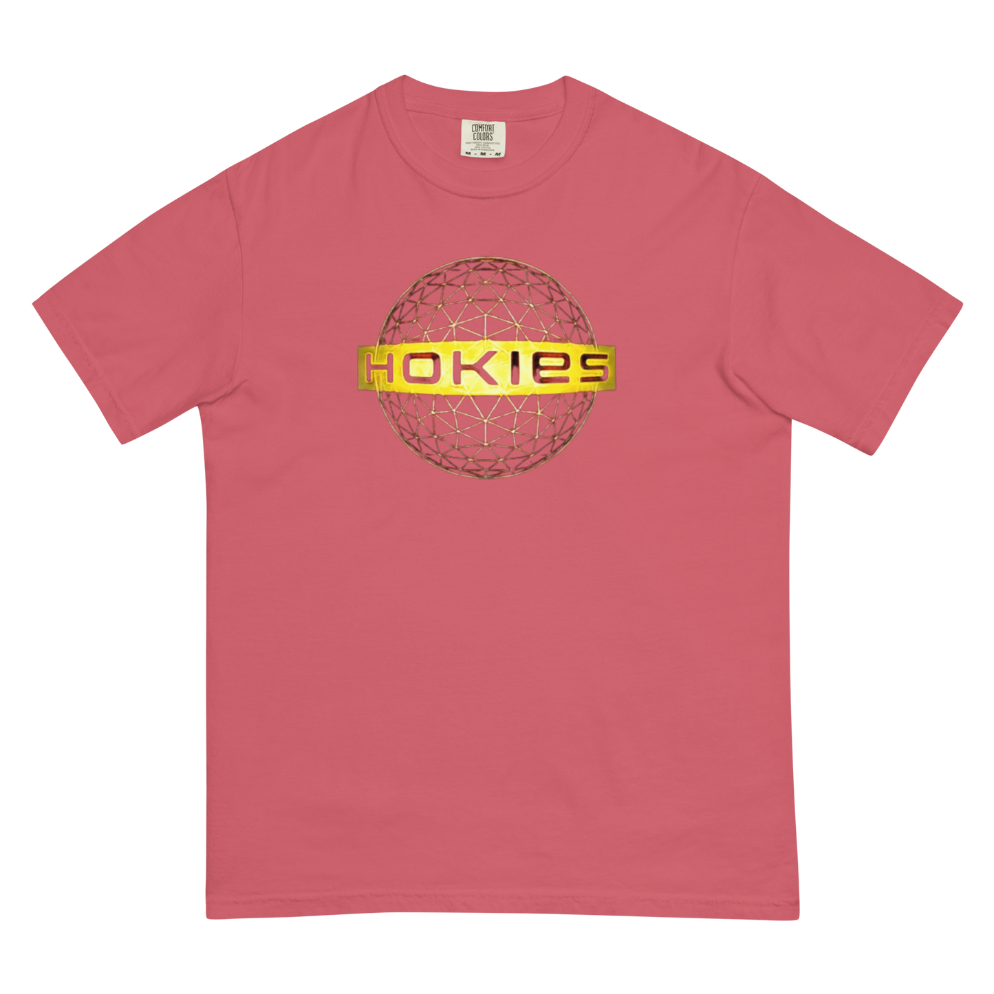 Hokies Caged Heavy Tee